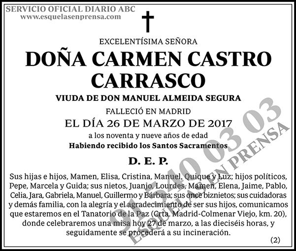 Carmen Castro Carrasco